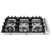 ZLINE 36" Dropin Cooktop with 6 Gas Brass Burners, RC-BR-36 ZLINE