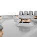 ZLINE 36" Dropin Cooktop with 6 Gas Brass Burners, RC-BR-36 ZLINE