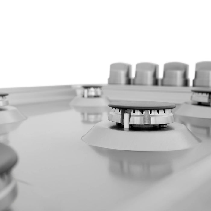 ZLINE 36" Dropin Cooktop with 6 Gas Burners in Stainless Steel, RC36 ZLINE