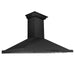 ZLINE 36" Ducted Wall Mount Range Hood in Black Stainless Steel with Crownsound BlueTooth Crown Molding, BSKBNCRN-BT-36 ZLINE Dreamwood Living