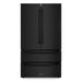 ZLINE 36" French Door Refrigerator in Black Stainless Steel, RFM-36-BS ZLINE
