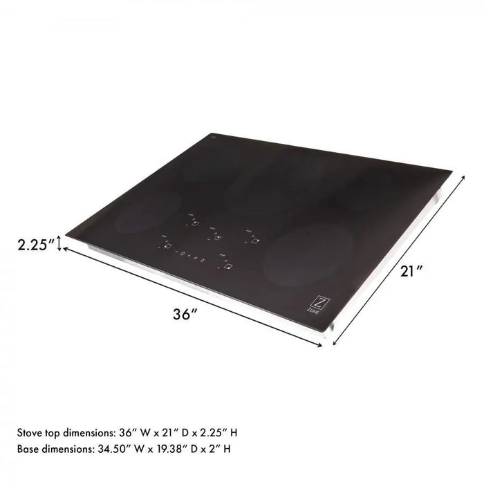 ZLINE 36" Induction Cooktop with 5 burners, RCIND-36 ZLINE
