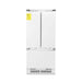ZLINE 36" Panel Ready Built-In French Door Refrigerator with Internal Water and Ice Dispenser, RBIV-36 ZLINE