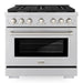 ZLINE 36" Professional All Gas Range with 6 Burners in Stainless Steel, SGR36 ZLINE