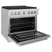 ZLINE 36" Professional All Gas Range with 6 Burners in Stainless Steel, SGR36 ZLINE