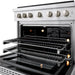ZLINE 36" Professional All Gas Range with 6 Burners in Stainless Steel, SGR36 ZLINE