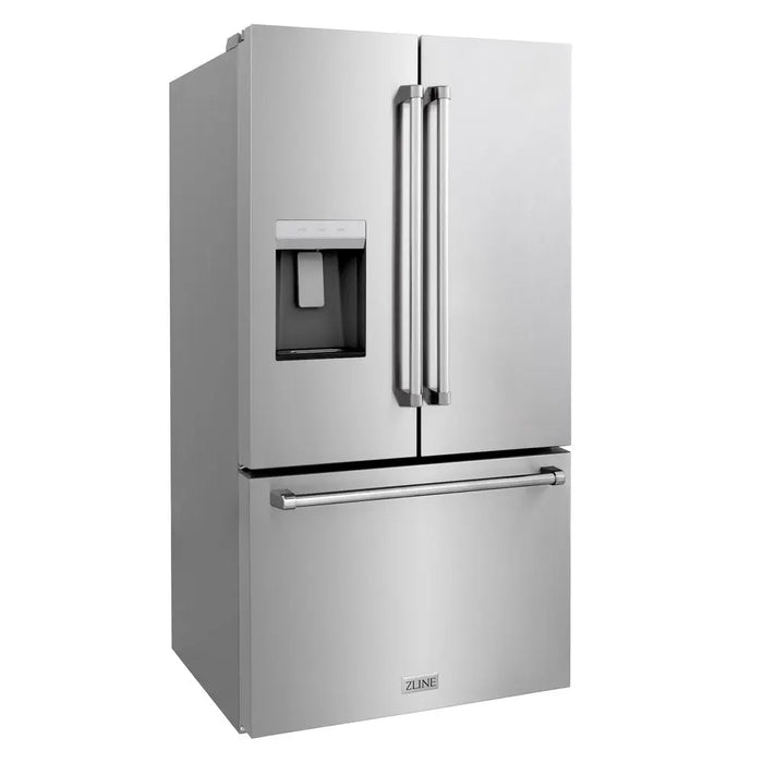 ZLINE 36" Standard-Depth Refrigerator in Fingerprint Resistant Stainless Steel, RSM-W-36 ZLINE Dreamwood Living