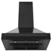 ZLINE 36" Wall Mount Range Hood in Black Stainless Steel with Black Handle, BS655-36-BS ZLINE Dreamwood Living