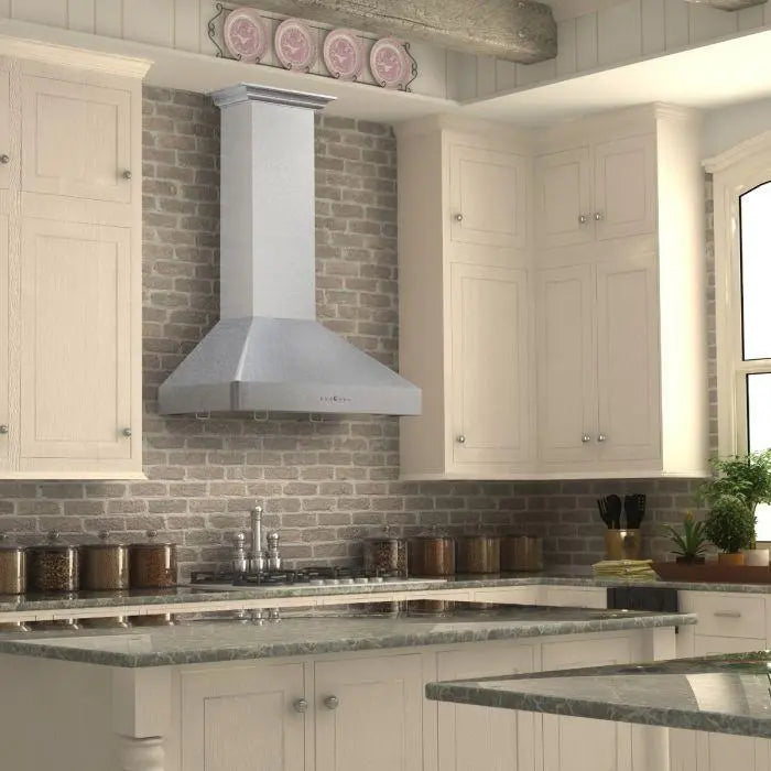 ZLINE 36" Wall Mount Range Hood in DuraSnow® Stainless Steel, 8KF2S-36 ZLINE