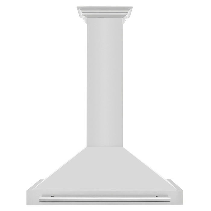 ZLINE 36" Wall Mount Range Hood in Stainless Steel with Stainless Steel Handle, KB4STX-36 ZLINE Dreamwood Living