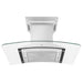 ZLINE 36' Wall Mount Range Hood with Built-in CrownSound Bluetooth Speakers in Stainless Steel & Glass, KNCRN-BT-36 ZLINE