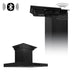 ZLINE 36" Wall Mount Range Hood with CrownSound® Bluetooth Speakers in Black Stainless Steel, BSKENCRN-BT-36 ZLINE Dreamwood Living