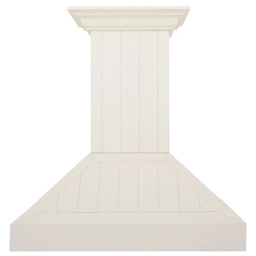 ZLINE 36" Wooden Wall Mount Range Hood in Cottage White, KPTT-36 ZLINE Dreamwood Living