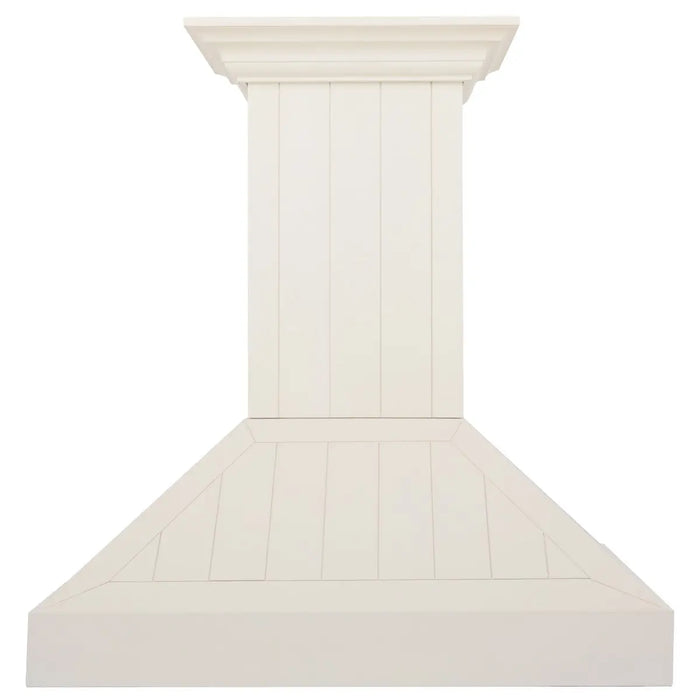 ZLINE 36" Wooden Wall Mount Range Hood in Cottage White, KPTT-36 ZLINE Dreamwood Living