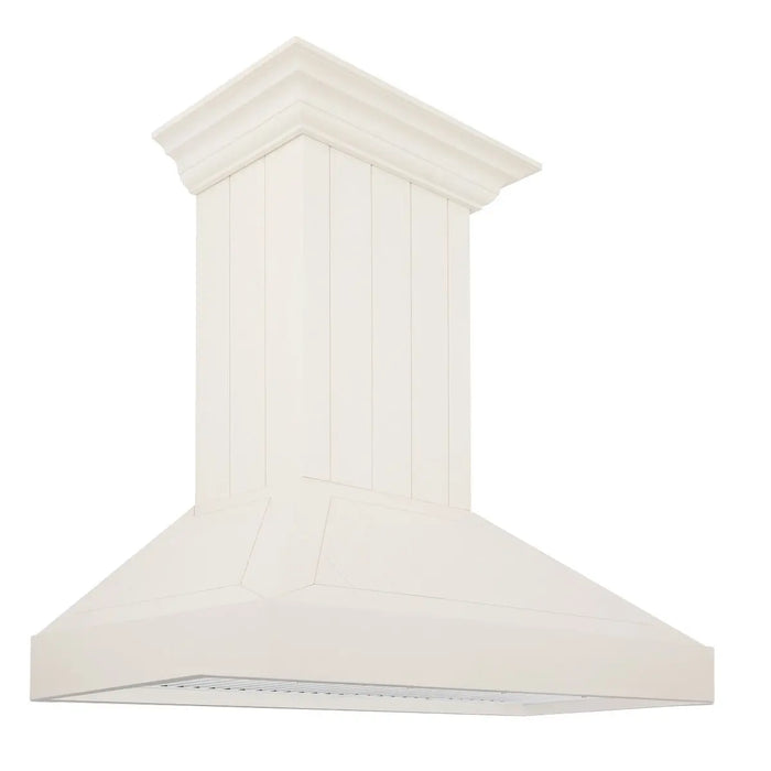ZLINE 36" Wooden Wall Mount Range Hood in Cottage White, KPTT-36 ZLINE Dreamwood Living