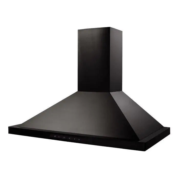 ZLINE 42" Convertible Vent Wall Mount Range Hood in Black Stainless Steel, BSKBN-42 ZLINE