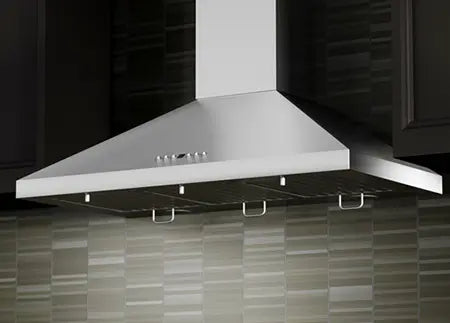 ZLINE 42" Convertible Vent Wall Mount Range Hood in Stainless Steel with Crown Molding, KL2CRN-42 ZLINE