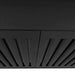 ZLINE 42" Convertible Wall Mount Range Hood in Black Stainless with Charcoal Filters, BSKBN-CF-42 ZLINE Dreamwood Living