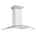 ZLINE 42" Wall Mount Range Hood in Stainless Steel & Glass with CrownSound® Built-in Speakers, KN4CRN-BT-42 ZLINE Dreamwood Living