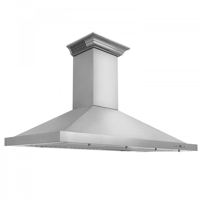 ZLINE 42" Wall Mount Range Hood in Stainless Steel with Built-in CrownSound® Bluetooth Speakers, KBCRN-BT-42 ZLINE Dreamwood Living