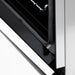ZLINE 48" Autograph Edition Dual Fuel Range in Stainless Steel with White Matte Doors and Matte Black Accents, RAZ-WM-48-MB ZLINE Dreamwood Living
