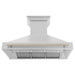 ZLINE 48" Autograph Edition Stainless Steel Range Hood with Gold Handle, 8654STZ-48-G ZLINE