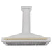 ZLINE 48" Autograph Edition Wall Mount Range Hood in DuraSnow® Stainless Steel with Gold Handle, KB4SNZ-48-G ZLINE Dreamwood Living