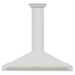 ZLINE 48" Autograph Edition Wall Mount Range Hood in Stainless Steel with Gold Handle, KB4STZ-48-G ZLINE