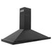 ZLINE 48" Convertible Wall Mount Range Hood in Black Stainless Steel, BSKBN-48 ZLINE