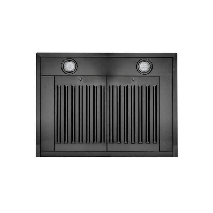 ZLINE 48" Convertible Wall Mount Range Hood in Black Stainless with Charcoal Filters, BSKBN-CF-48 ZLINE Dreamwood Living