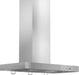 ZLINE 48" Convertible Wall Mount Range Hood in Stainless Steel with Crown Molding, KECRN-48 ZLINE