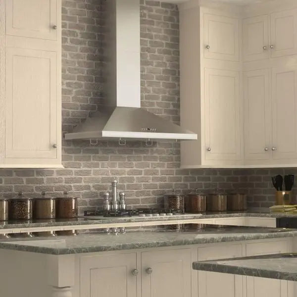 ZLINE 48" Convertible Wall Mount Range Hood in Stainless Steel with Crown Molding, KL2CRN-48 ZLINE