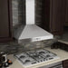 ZLINE 48" Convertible Wall Mount Range Hood in Stainless Steel with Crown Molding, KL3CRN-48 ZLINE