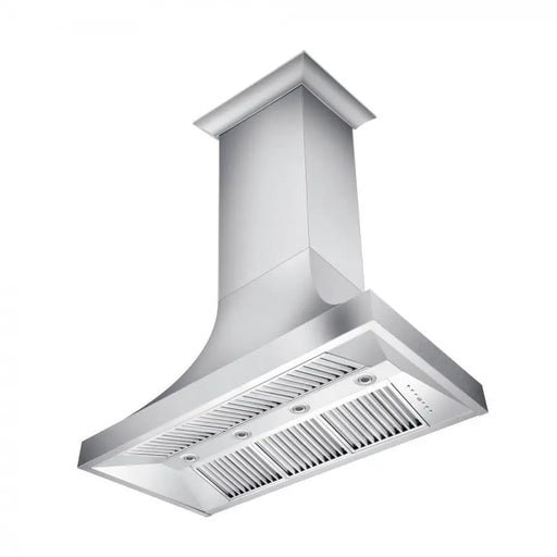 ZLINE 48" Designer Series Wall Mount Range Hood in DuraSnow® Stainless Steel, 8632S-48 ZLINE