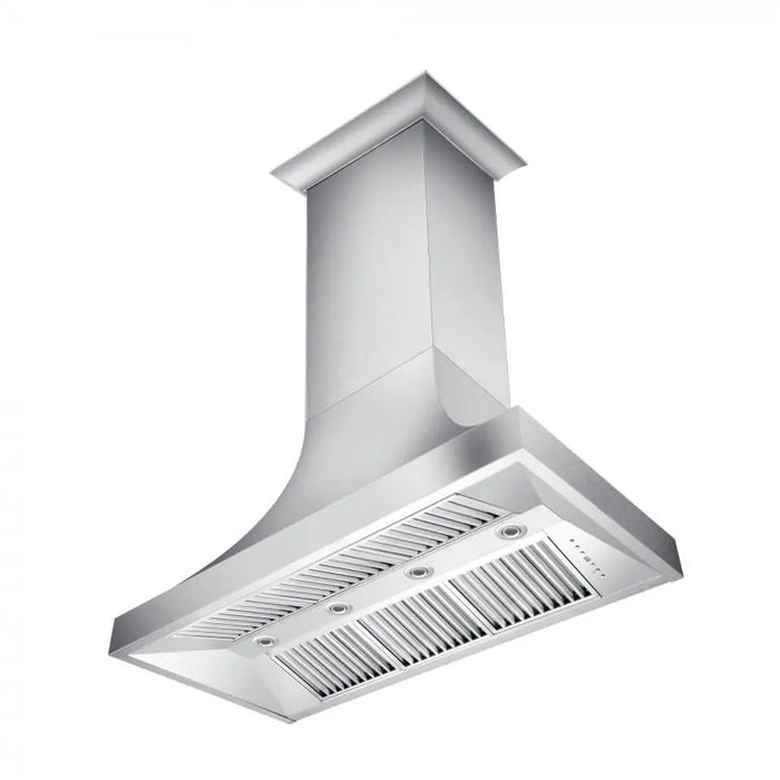 ZLINE 48" Designer Series Wall Mount Range Hood in DuraSnow® Stainless Steel, 8632S-48 ZLINE