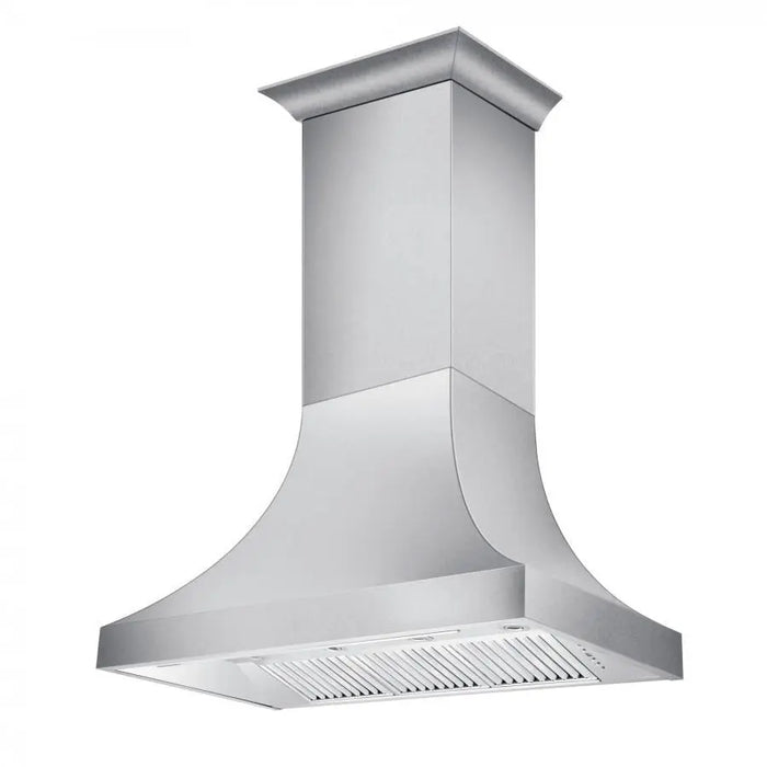 ZLINE 48" Designer Series Wall Mount Range Hood in DuraSnow® Stainless Steel, 8632S-48 ZLINE