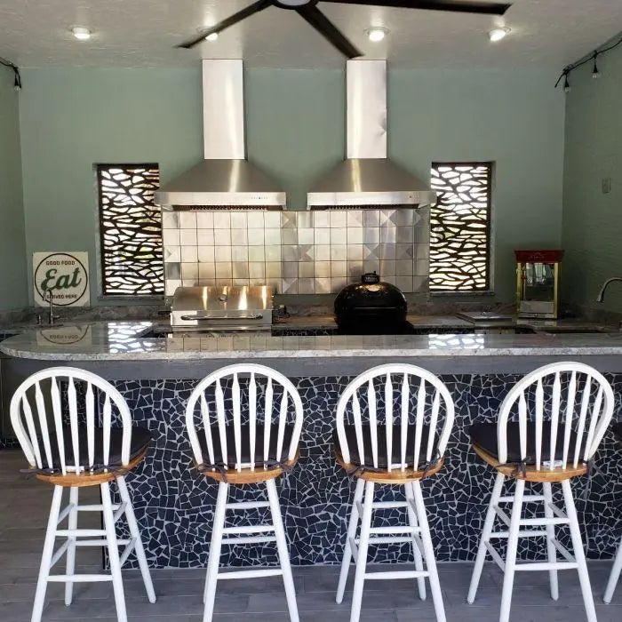 ZLINE 48" Ducted Wall Mount Range Hood in Outdoor Approved Stainless Steel, 667-304-48 ZLINE