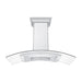 ZLINE 48" Ducted Wall Mount Range Hood in Stainless Steel & Glass with CrownSound®  Built-in Bluetooth Speakers, KN4CRN-BT-48 ZLINE Dreamwood Living
