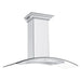 ZLINE 48" Ducted Wall Mount Range Hood in Stainless Steel & Glass with CrownSound®  Built-in Bluetooth Speakers, KN4CRN-BT-48 ZLINE Dreamwood Living