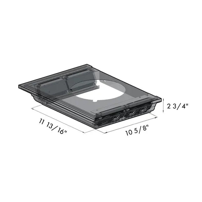 ZLINE 48" Ducted Wall Mount Range Hood in Stainless Steel & Glass with CrownSound®  Built-in Bluetooth Speakers, KN4CRN-BT-48 ZLINE Dreamwood Living