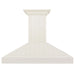 ZLINE 48" Ducted Wooden Wall Mount Range Hood in Cottage White, KPTT-48 ZLINE Dreamwood Living