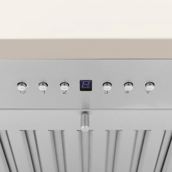 ZLINE 48" Ducted Wooden Wall Mount Range Hood in Cottage White, KPTT-48 ZLINE Dreamwood Living