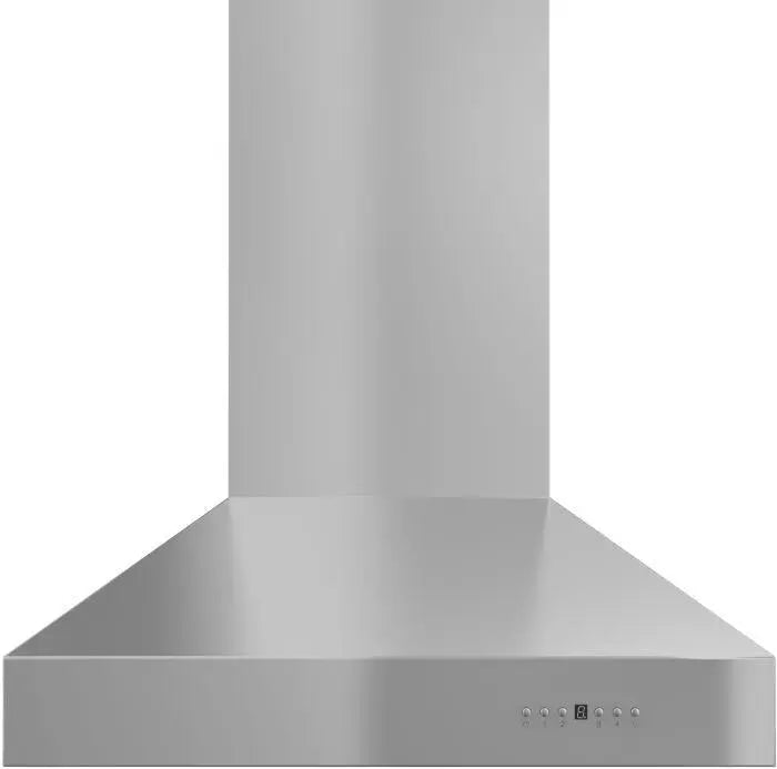 ZLINE 48" Professional Ducted Wall Mount Range Hood in Stainless Steel with Crown Molding, 667CRN-48 ZLINE