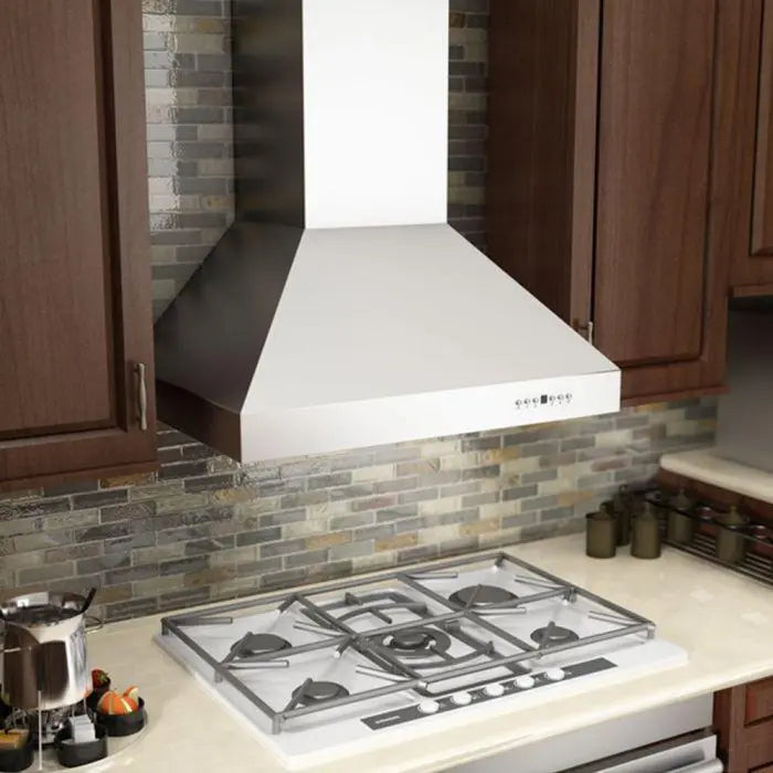 ZLINE 48" Professional Ducted Wall Mount Range Hood in Stainless Steel, 667-48 ZLINE