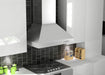ZLINE 48" Professional Ducted Wall Mount Range Hood in Stainless Steel, 667-48 ZLINE