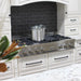 ZLINE 48" Rangetop in Stainless Steel with 7 Gas Brass Burners and Griddle, RT-BR-GR-48 ZLINE Dreamwood Living
