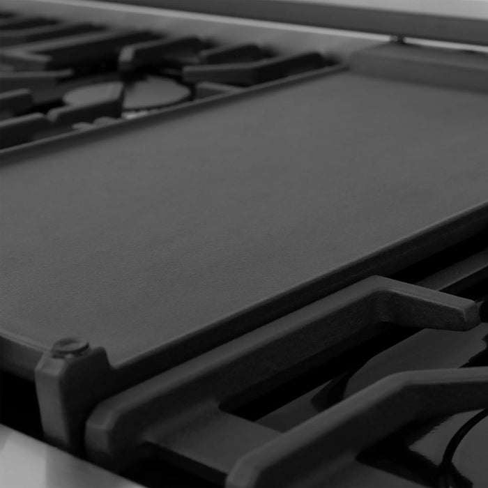 ZLINE 48" Rangetop in Stainless Steel with 7 Gas Burnes and Griddle, RT-GR-48 ZLINE Dreamwood Living