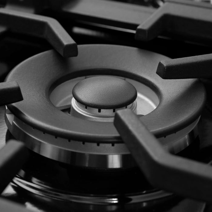 ZLINE 48" Rangetop with 7 Gas Burners & Griddle in Stainless Steel, RT48 ZLINE