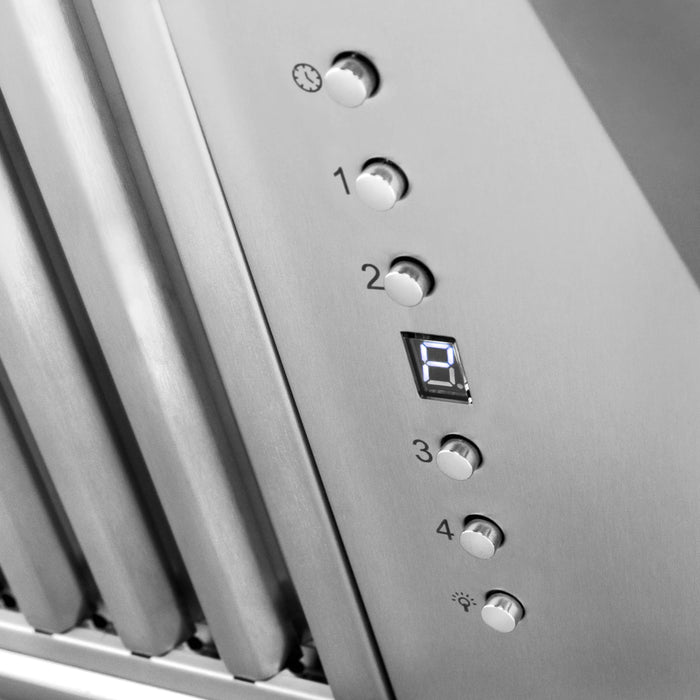 ZLINE 48" Wall Mount Range Hood in DuraSnow® Stainless Steel, 8656S-48 ZLINE Dreamwood Living