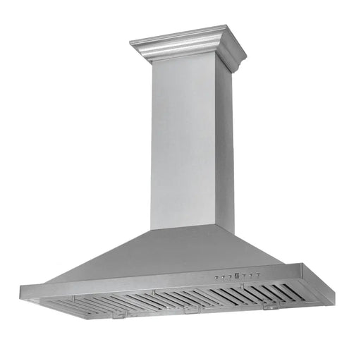 ZLINE 48" Wall Mount Range Hood in DuraSnow® Stainless Steel, 8KBS-48 ZLINE Dreamwood Living